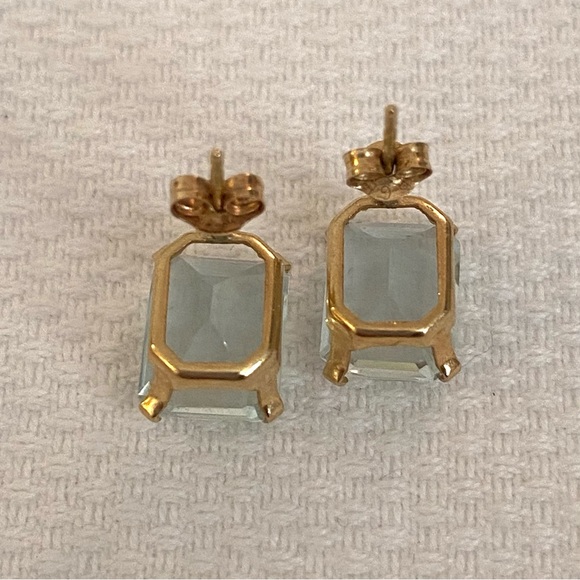 Aquamarine Earrings - Picture 2 of 4